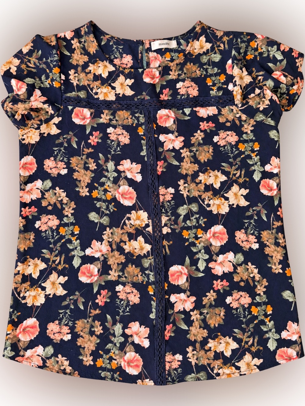 Mandee Floral Blouse size Large (true to size)